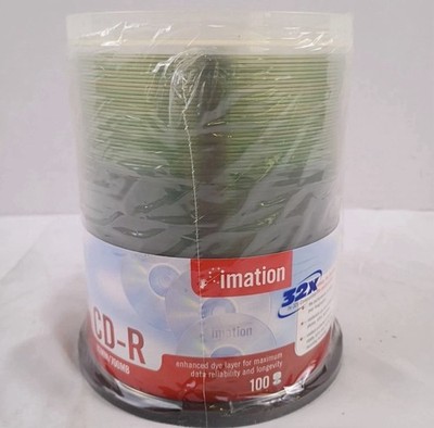Imation CD-R 32x 80 Min 700MB 100 Pack Spindle New and Sealed