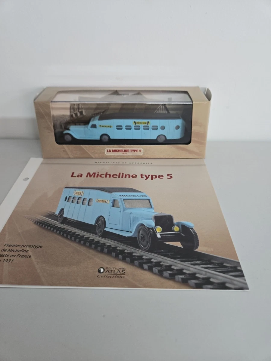 AUTORAIL MICHELINE 56 places Type 20 - 1934 - ATLAS TRAIN ELECTRIQUE HO