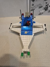 LEGO Space: 1982 Cosmic Cruiser #6890 w/Red Astronaut & Replacement Instructions