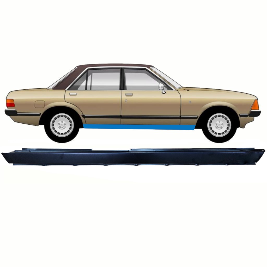 Full sill repair panel for Ford Granada 1977-1985 / Right