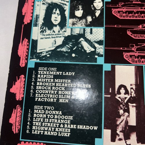 T. Rex Tanx INCL BOOKLET JAPAN Excellent Odeon Records Vinyl LP 1973vg+vg+ - Picture 4 of 22