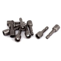 "10 StüCk 1/4\" SteckschlüSsel-EinsäTze Antrieb 8Mm Sechskant Nuss Magnetisch"