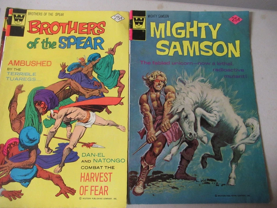 Lote de 6 cómics vintage Whitman Karloff Doctor Spektor Samson Brothers Spear Foto 4 de 4