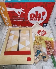 Oh Snap! Boardgame Board Game Wooden Strategy by Marbles Brain Workshop VGC Read