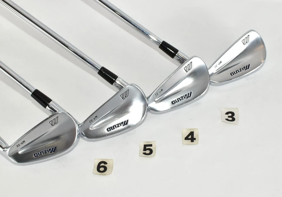 Mizuno MP-32 Forged 8p 3-4-5-6-7-8-9-Pw RH Stiff DG S200 Golf Iron Set Clubs Men - Image 4 of 4