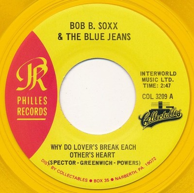 Bob B. Soxx And The - Why Do Lover's Break Each Other's Heart / Zip-A - G8100z