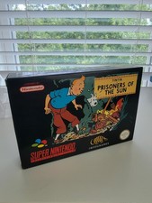 SNES - TinTin Prisoners of the Sun - PAL - excellent condition