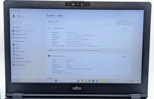 Windows 11 Laptop Fujitsu U7510 15,6"  i5 10. Gen.  512GB - 2TB SSD  16-32GB RAM - Bild 9 von 15