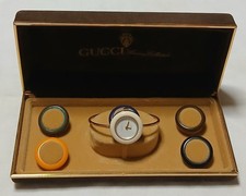 Excellent condition GUCCI Change Bezel Ladies Manual Watch (With original box)