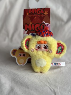 Migo Troublemaker Yellow Bear Plush Pendant Escape Little Bear