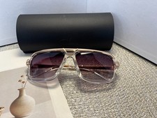 Cazal Unisex Eyewear Purple Gold Frame Glasses for Men Women