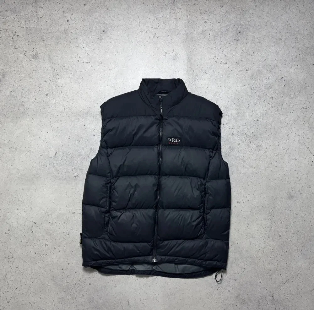 Rab Down Puffer Jacket Vest Outdoor Vintage Size L
