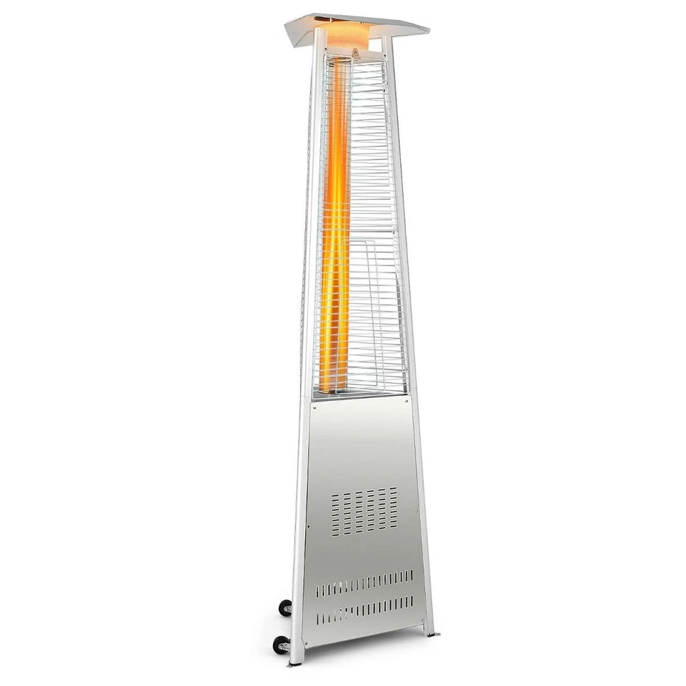 42,000 BTU Outdoor Patio Gas Heater with Wheels and Regulator - Image 3 of 4