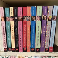 LISI HARRISON paperbacks 12 twelve Clique Pretty Committee series 2005-10 Poppy