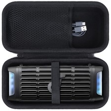 Storage case for Anker Soundcore Boom 3i outdoor speaker, black