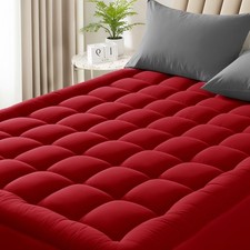 Mattress Pad Pillow King Size Pillow Top - Extra Thick Padded Mattress Pad  ...