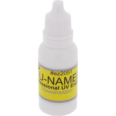 15 Grams White, Transparent Liquid Enamel