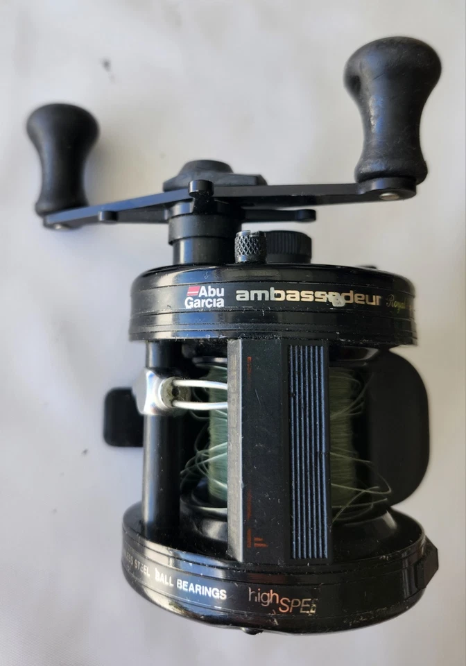 Carrete de pesca Abu Garcia Ambassadeur Royal Express de colección, hecho en Suecia Foto 3 de 4