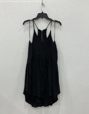 NWT Romeo & Juliet Couture Women Black Thin Strap Dress Small