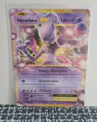 Mewtwo EX 52/108 XY Evolutions Holo Ultra Rare  Pokemon TCG Card