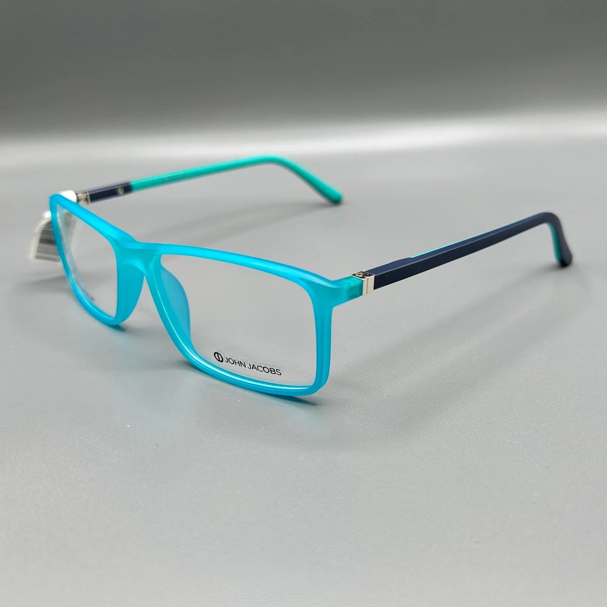John Jacobs JJ 2238 C4 Glasses Frame 55-16-140 Blue Turquoise Navy