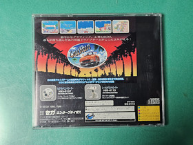 SEGA SATURN OutRun SEGA AGES Japan Import w/ Obi Postcard Retro Game SS