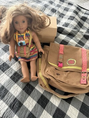 American Girl DOTY 2016 Lea Clark (no shoes, no box), Camera, Compass, Bag