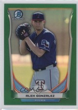 2014 Bowman Draft Top Prospects Chrome Green Refractor 47/150 Chi Gonzalez i5q