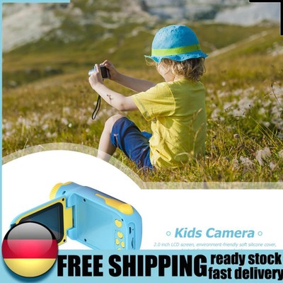2.0 Inch IPS Screen DV Camera Educational Toys Digital Video Camera with Lanyard