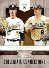 Philip Pfeifer / Rhett Wiseman 2015 Panini #25 Collegiate Connections Vanderbilt