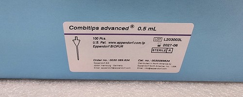 Eppendorf Combitips advanced 0.5 mL, 100 Pcs clean EXP. 06/2027 - Picture 2 of 2