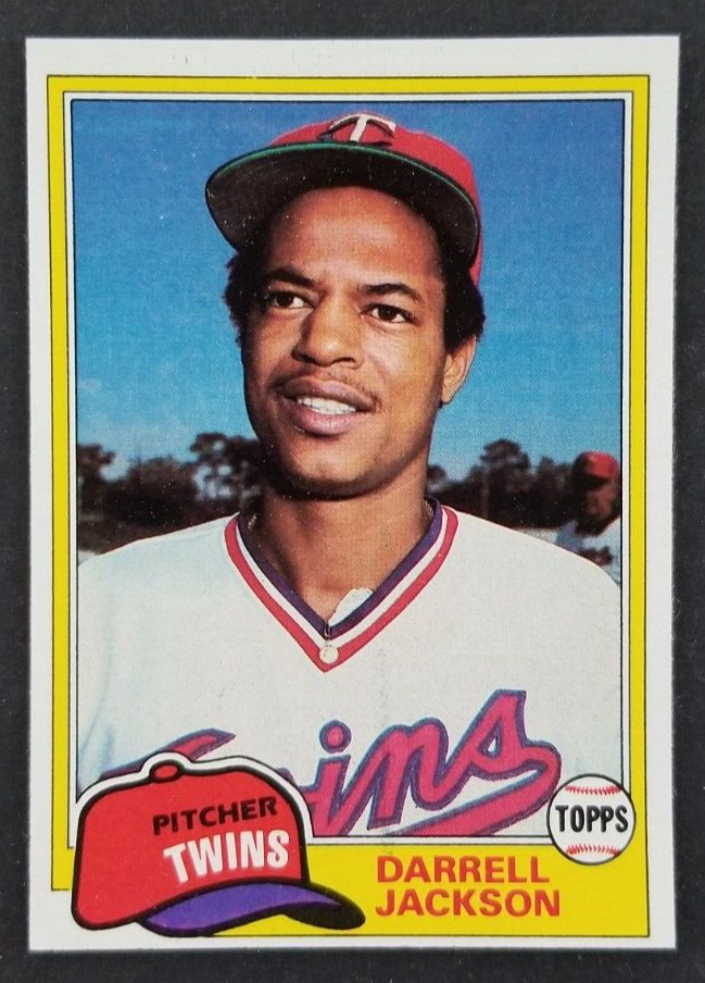 Darrell Jackson 1981 Topps Baseball Card #89 (NM)