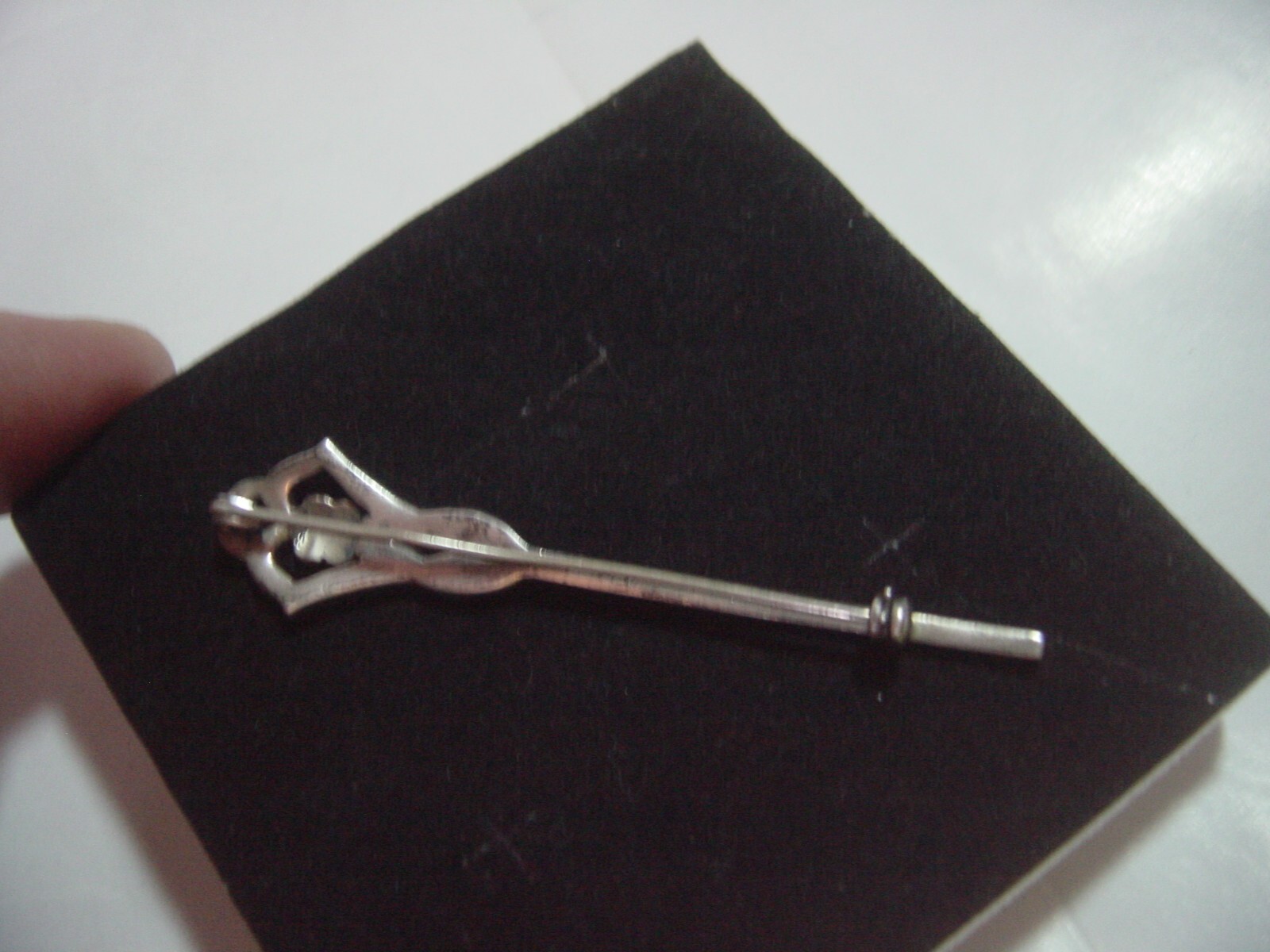 RARE-Beautiful Victorian Solid Silver sparkly  DE… - image 8