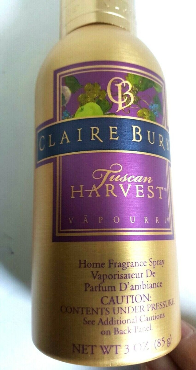 CLAIRE BURKE PARFUM D' AMBIANCE TUSCAN HARVEST HOME FRAGRANCE