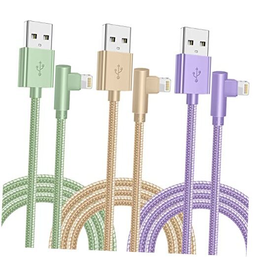 iPhone Charger,3 Pack Lightning Cable [Apple MFi Certified] iPhone Fast 6FT-image