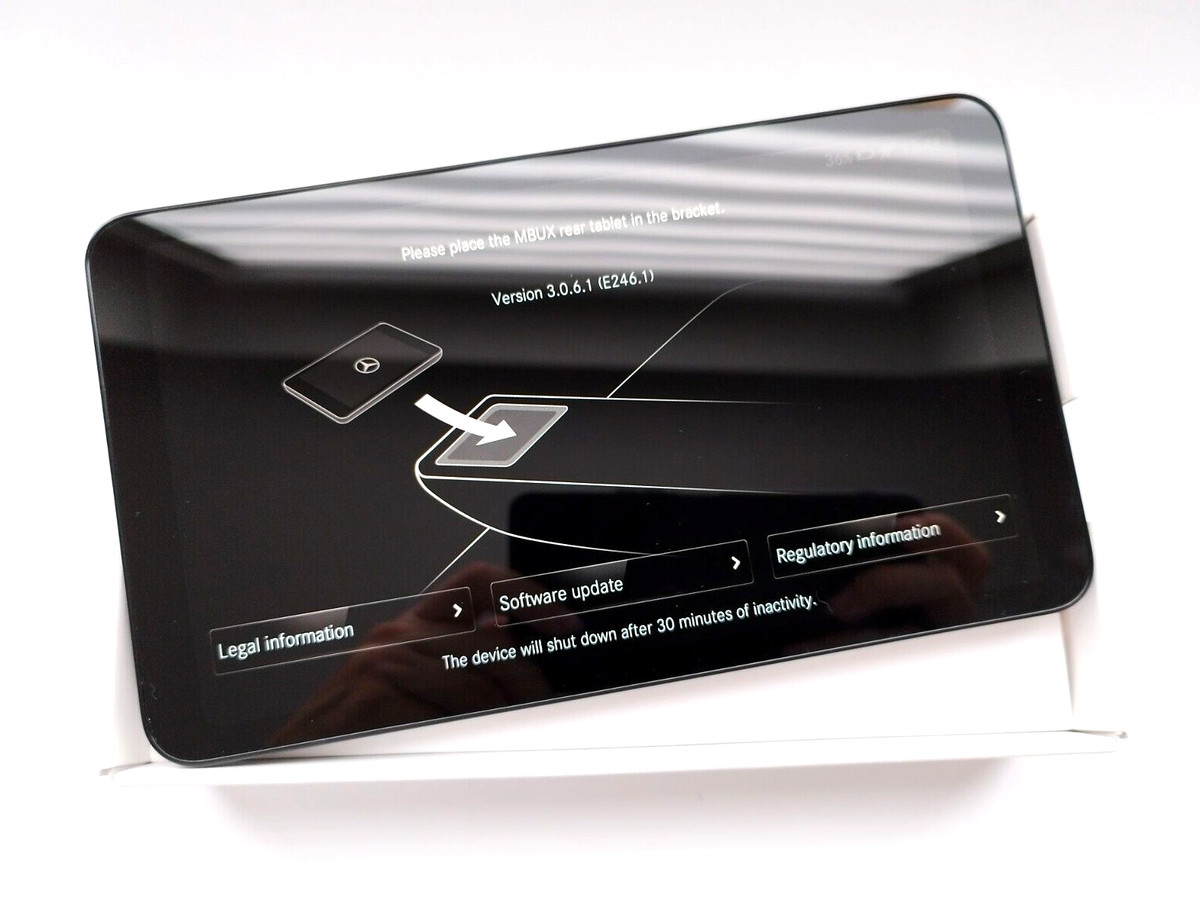 NEW 2022-2024 Genuine MBUX Samsung Control Tablet to Armrest 