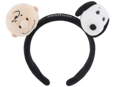 Universal Studios Japan Snoopy & Charlie Brown Headband USJ  display picture 1
