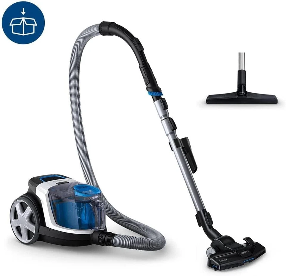 Philips FC9332/09 beutellos PowerPro Compact Cyclone-Staubsauger 900 W schwarz - Bild 2 von 4