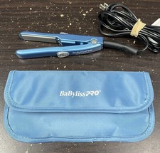 BaBylissPRO Nano Titanium 1/2" Mini Travel Flat Iron BNTBG3050UC Travel Bag