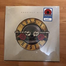 Guns N' Roses Greatest Hits LP Red Rose Color NEW