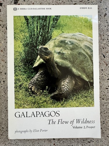 Galapagos Eliot Porter Box Set Book Lot 2 Vintage 1968 Photography Wildlife - Picture 3 of 7