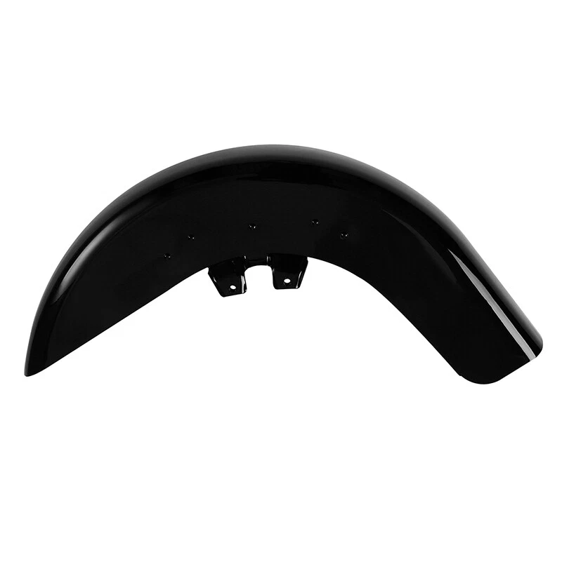 Guardabarros delantero negro vivo apto para Harley Touring Road King Street Glide 1989-2013 Foto 3 de 4