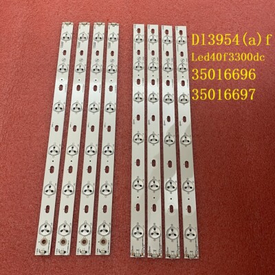 4pcs LED strip for Toshiba Dl3954(a)f Led40f3300dc 35016696