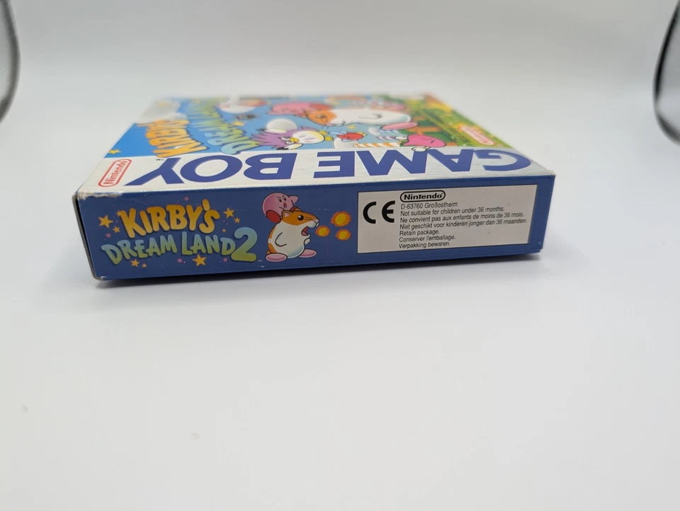 Kirby's Dream Land 2 Nintendo Game Boy RARO Completo y Casi Como Nuevo. Versión Foto 4 de 4