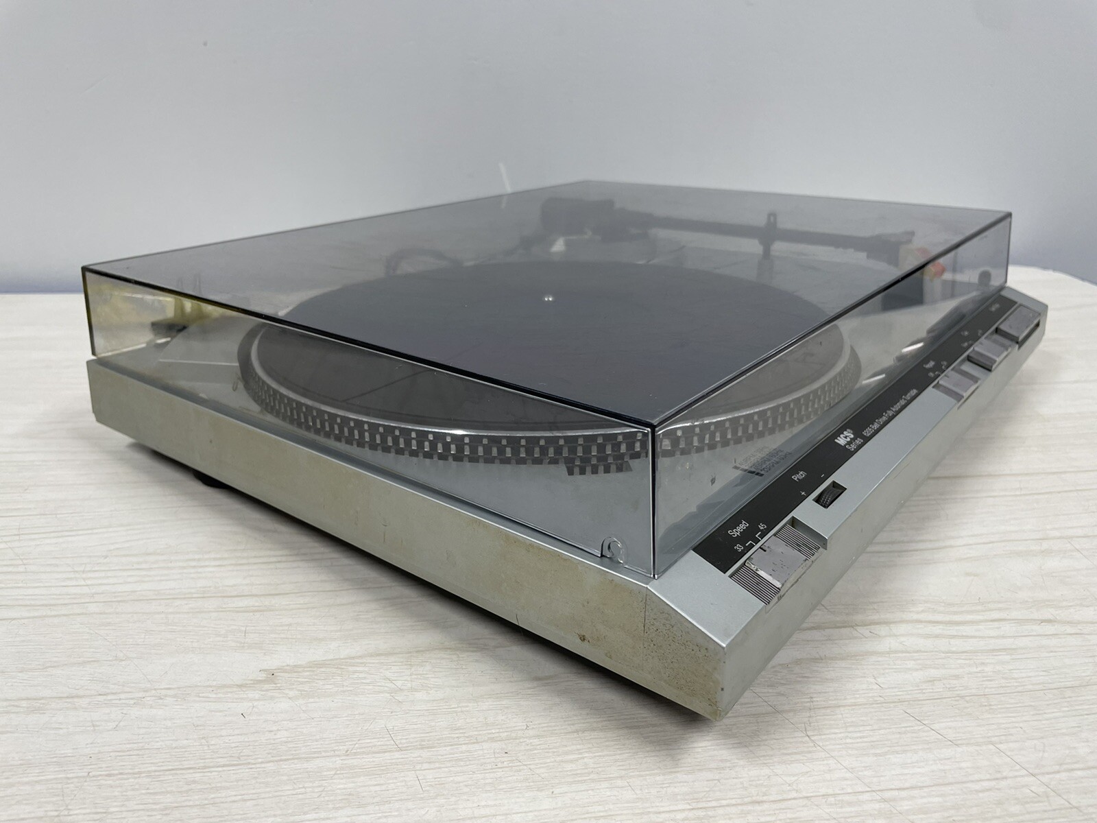 MCS 6205 Fully Automatic Turntable Belt Drive New Belt and Cartridge