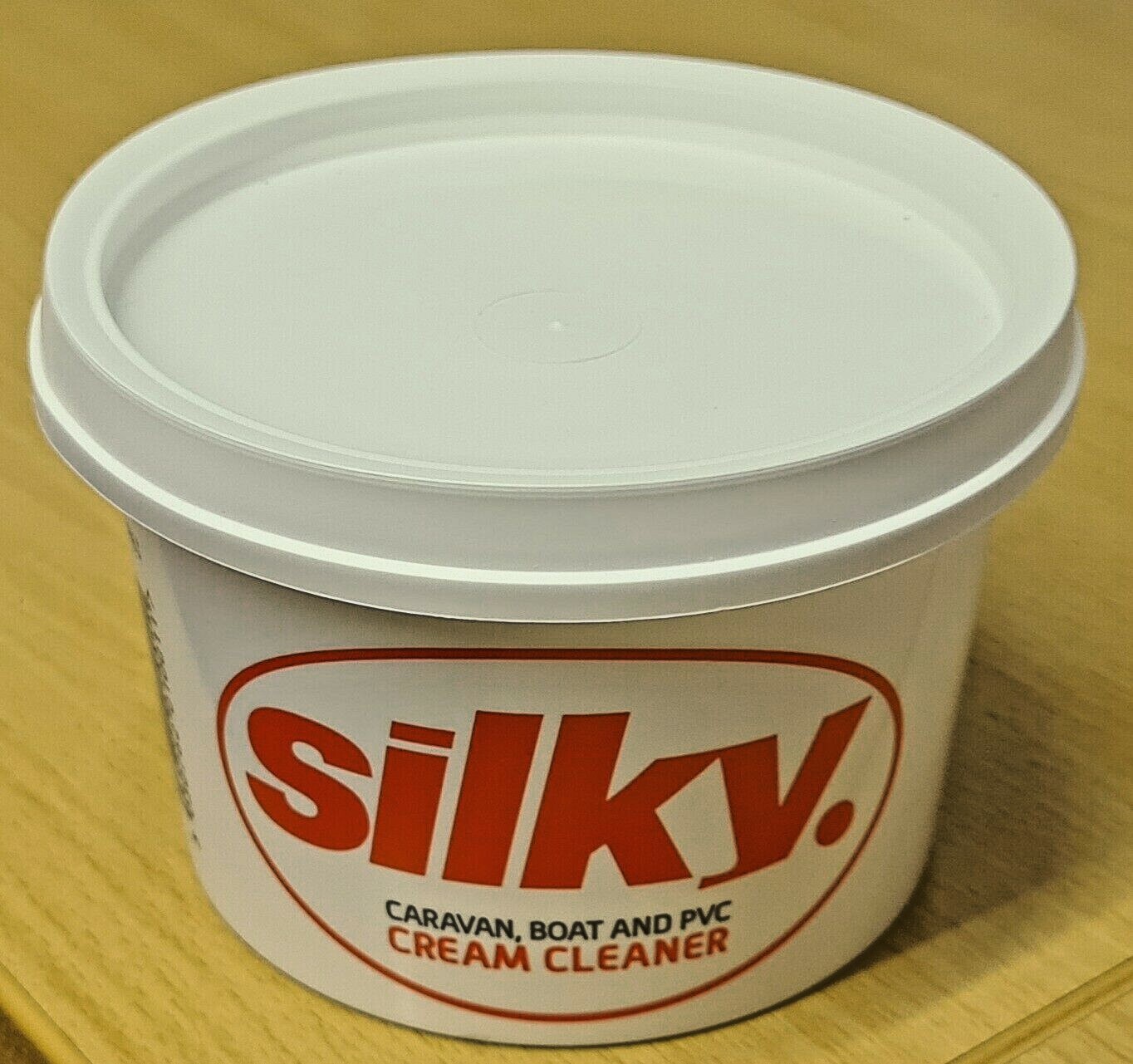 Silky Cream Caravan Cleaner Polish Non Abrasive 480ml Motorhome Boat SILK01