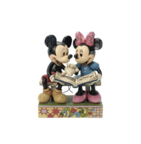 Disney Traditions Mickey and Minnie Sharing Memories Figure Jim Shore New w Box - 第 1/3 張圖片