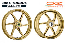 OZ Cattiva Gold Magnesium Road / Race Wheels to fit Ducati 1199 Panigale 12-18