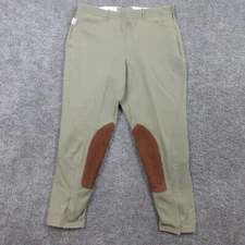 The Tailored Sportsman Pants Adult 34 R Green Supreme Hunter Riding Breeches USA