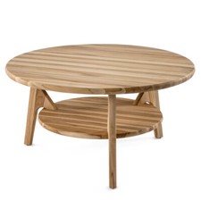 Hasse | 1540 | Kernbuche natur | Couchtisch | Rund | Modern